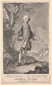 Císař Svaté říše římské Josef II. od Artist Unknown