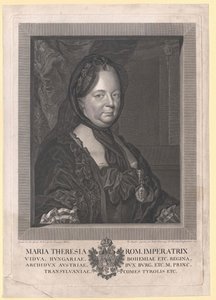 Svatá římská císařovna Marie Terezie od Artist Unknown