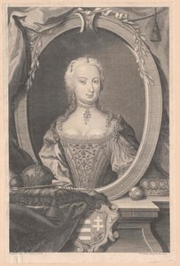 Svatá římská císařovna Marie Terezie od Artist Unknown