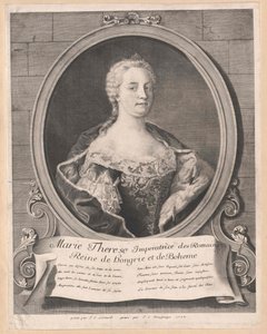 Svatá římská císařovna Marie Terezie od Artist Unknown