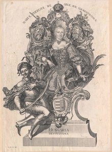 Svatá římská císařovna Marie Terezie od Artist Unknown