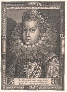 Španělská infantka Anna od Artist Unknown