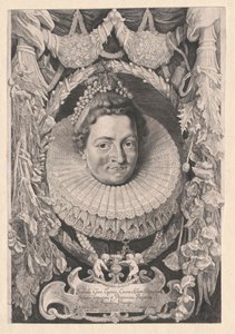 Španělská infantka Isabella Clara Eugenia od Artist Unknown