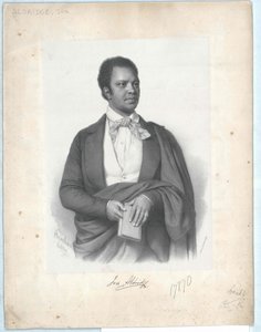 Ira Frederick Aldridge od Artist Unknown