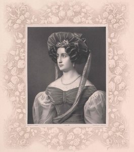 Isabella hraběnka z Tauffkirchenu (tisk) od Artist Unknown