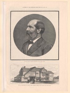 James Abram Garfield od Artist Unknown