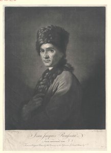 Jean Jacques Rousseau od Artist Unknown