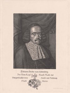 Johann Andreas von Liebenberg (tisk) od Artist Unknown