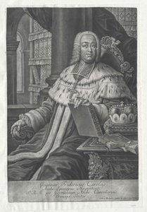 Johann Friedrich Carl hrabě Ostein od Artist Unknown