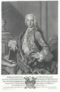 Johann Jacob Haller von Hallerstein od Artist Unknown