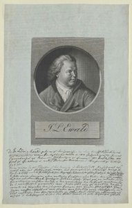 Johann Ludwig Ewald (tisk) od Artist Unknown
