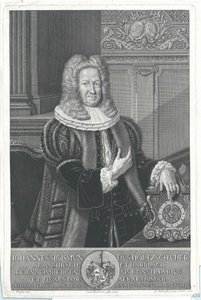 Johann Sigismund Holzschuher z Aspachu a Harrlachu od Artist Unknown