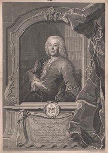 Johann Zachariah Platner od Artist Unknown