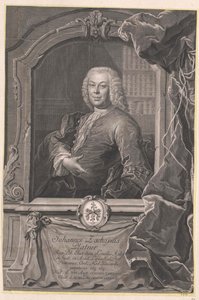Johann Zachariah Platner od Artist Unknown