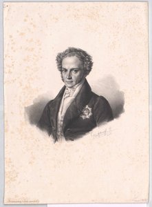 Joseph Ludwig hrabě z Armanspergu (tisk) od Artist Unknown