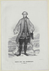 Joseph hrabě Wurmbrand od Artist Unknown