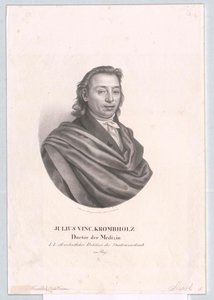 Julius Vincent vzácný von Krombholz od Artist Unknown