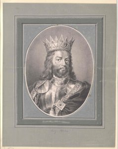 Král Rudolf I. Habsburský od Artist Unknown
