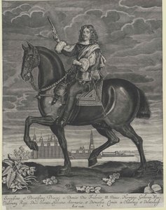 Dánský král Fridrich III. od Artist Unknown