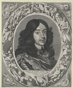 Anglický král Karel II. od Artist Unknown