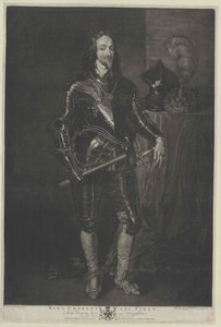 Anglický král Karel I. od Artist Unknown