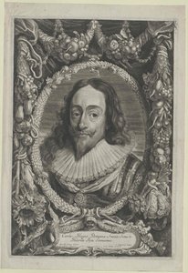 Anglický král Karel I. od Artist Unknown
