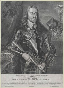 Anglický král Karel I. od Artist Unknown