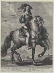 Anglický král Karel I. od Artist Unknown