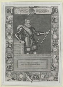 Francouzský král Jindřich IV. od Artist Unknown