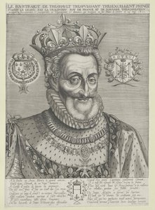 Francouzský král Jindřich IV. od Artist Unknown