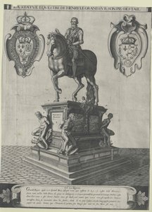 Francouzský král Jindřich IV. od Artist Unknown