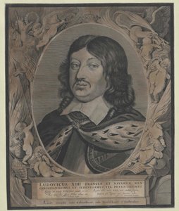 Francouzský král Ludvík XIV. od Artist Unknown