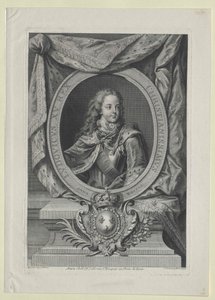 Francouzský král Ludvík XV. od Artist Unknown