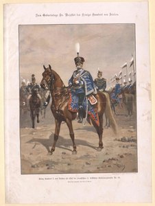Italský král Humbert I. od Artist Unknown