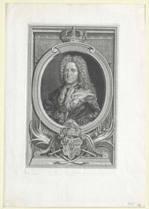 Pruský král Fridrich I. od Artist Unknown