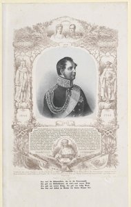Pruský král Fridrich Vilém IV. od Artist Unknown