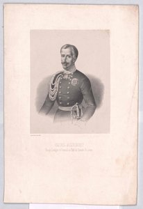 Sardinský král Karel Albert od Artist Unknown