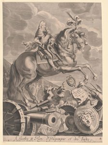 Španělský král Karel II. od Artist Unknown