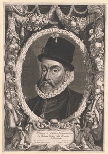 Španělský král Filip II. od Artist Unknown