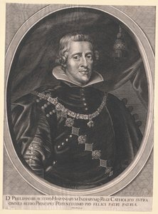 Španělský král Filip IV. od Artist Unknown