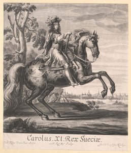 Švédský král Karel XI. od Artist Unknown
