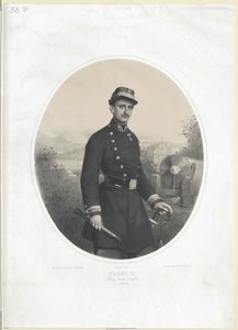 Král obojí Sicílie František II. od Artist Unknown