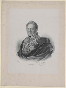 Klemens hrabě Brandis (tisk) od Artist Unknown
