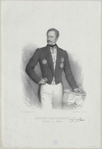Leopold hrabě Lazansky od Artist Unknown
