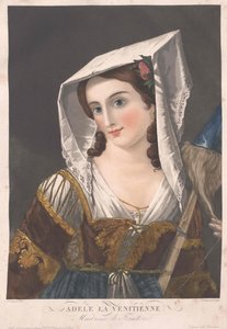 Žila v 16. století Adele La Venitienne od Artist Unknown
