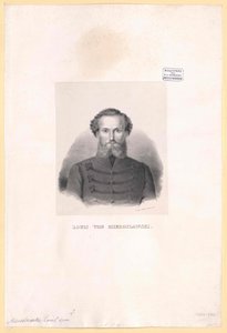 Louis de Mieroslawski od Artist Unknown