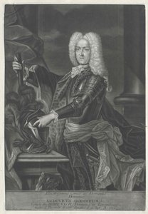 Ludwig Gottfried hrabě Hohenlohe-Waldenburg-Pfedelbach od Artist Unknown