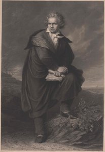 Ludwig van Beethoven od Artist Unknown