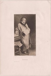 Ludwig van Beethoven od Artist Unknown