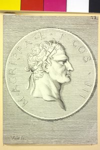 Marcus Vipsanius Agrippa od Artist Unknown